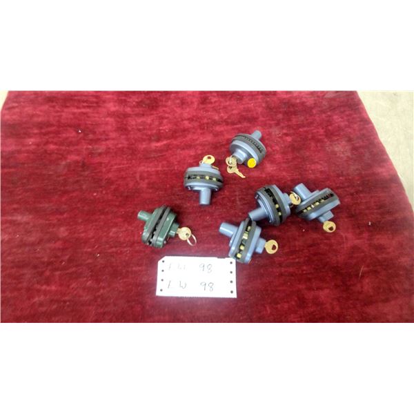 6x Keyed Gun Trigger Locks