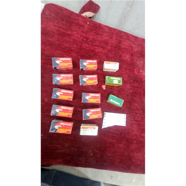 22cal Ammo Appox 560 Long and 50 Short Total 610.