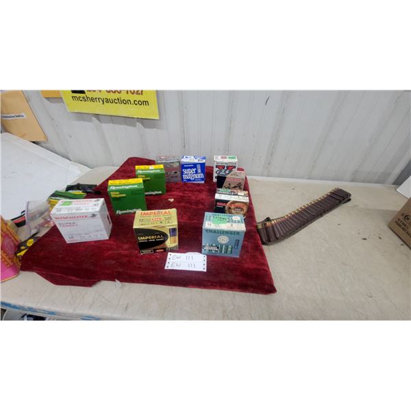 Assorted 12 Gauge Shotgun Shells Incl.