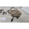 Image 3 : Herter's Camouflage Hunting Shoulder Bag with Shell Loops, Bipod, Game Call and More