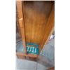 Image 5 : Wooden Gun Cabinet with Glass Doors, Lock and Key, and Lower Storage Compartment 72 x 32 x 17"