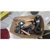 Image 4 : Canada Goose Shell Decoys and Box of Goose Head Stakes 12x