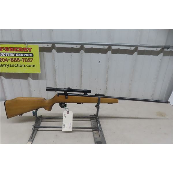 Voere Bolt Action Rifle – .22 LR, 22" Barrel, S/N 894152, No Bolt, w/ Mag and Fontaine 4x15 Scope