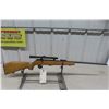 Image 1 : Voere Bolt Action Rifle – .22 LR, 22" Barrel, S/N 894152, No Bolt, w/ Mag and Fontaine 4x15 Scope