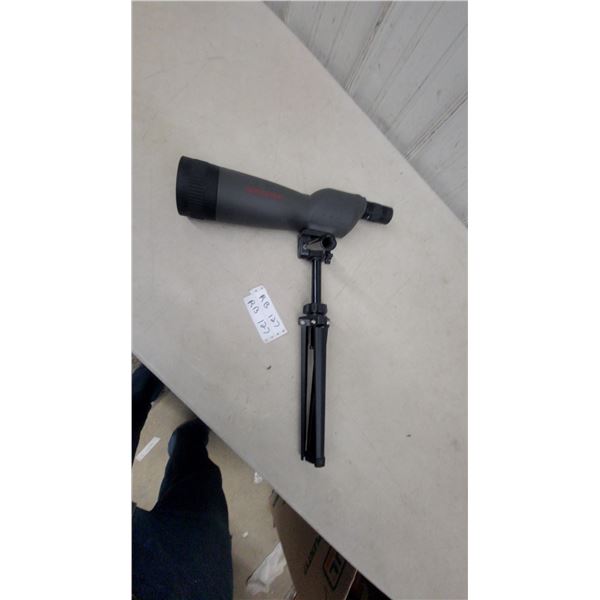 Tasco Spotting Scope with Angled Eyepiece and Tabletop Tripod 20 x 40 x 60