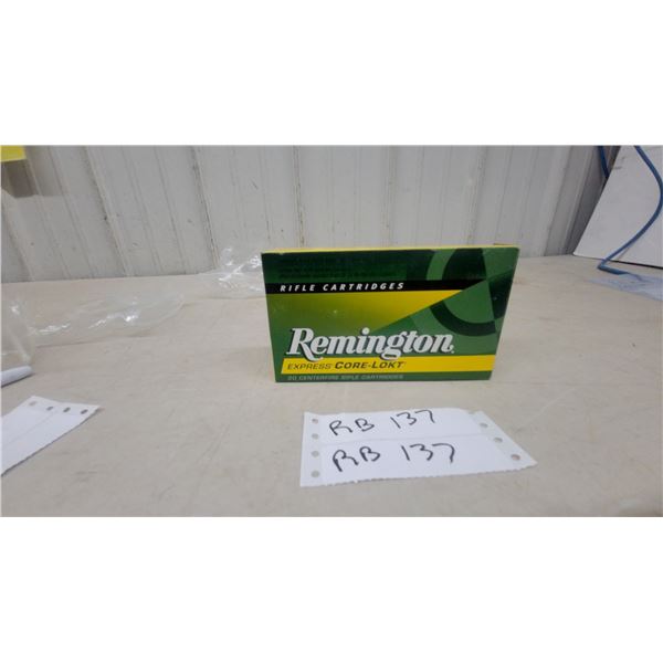 Remington Express Core-Lokt .300 Winchester Magnum 180-Grain Rifle Cartridges, Box of 20.