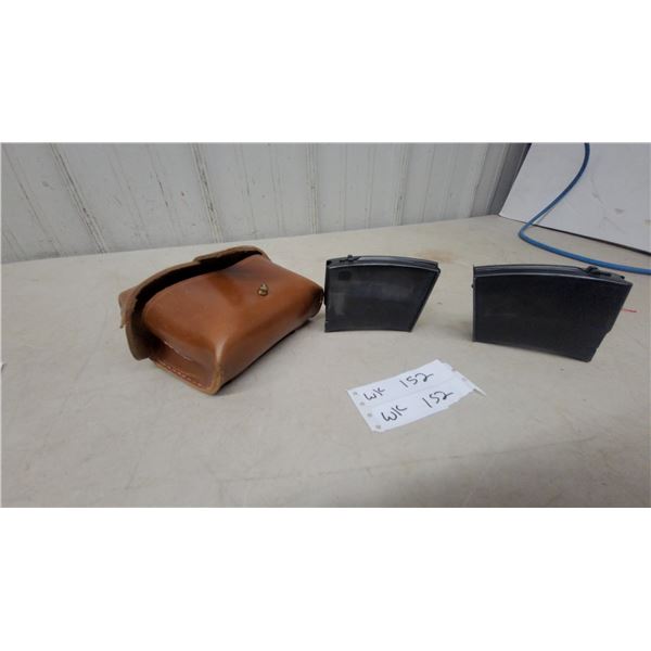 Magazine Pouch with 2 0.E. Russian Svt 40 Magazines 7.62 x 54r