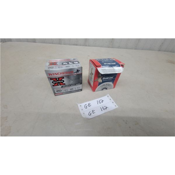 Winchester Super X Heavy Game Load 20 Gauge 2 3/4" and Federal Upland Load 20 Gauge 2 3/4"