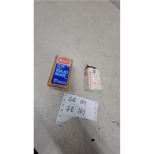 CCI Maxi-Mag .22 WMR Hollow Point and Winchester Western .22 Mag Ammo, 80 Rounds Total.