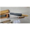Image 3 : Vintage Fixed-Blade Butcher Knives, Sharpening Stone in Wooden Case, Steel, and More