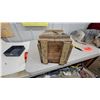 Image 3 : Vintage 1953 U.S. Military Wooden Ammunition Crate for 4 81mm M43A1 HE Mortar Shells 18 x 10 x 10"