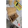 Image 4 : Vintage 1953 U.S. Military Wooden Ammunition Crate for 4 81mm M43A1 HE Mortar Shells 18 x 10 x 10"
