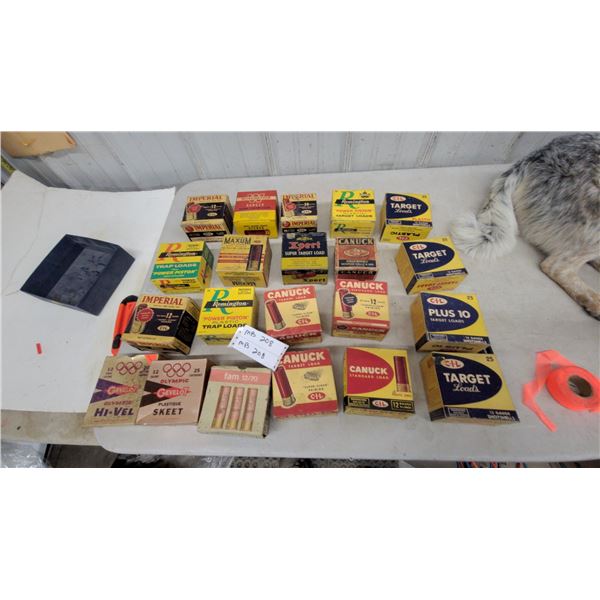 Vintage Shotshell Box Collection: Canuck, Imperial, Remington, Winchester, Xpert