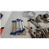 Image 6 : Lot of Gunsmith Tooling and Gun Cleaning Productand Engraving Tools with Cleaning Rod, .26 Caliber