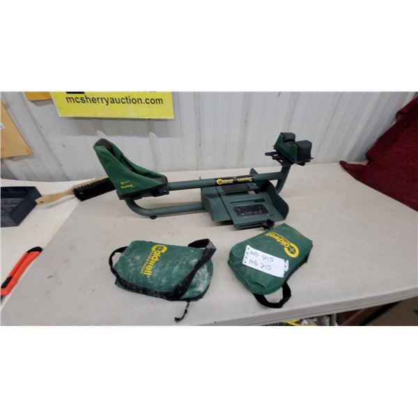 Caldwell Lead Sled Plus Shooting Rest with Two Caldwell Shooting Bags