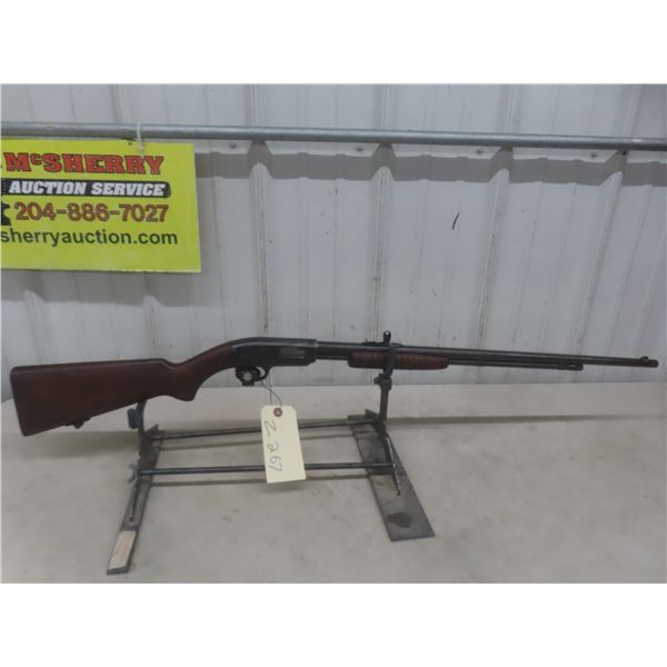 Winchester 61 – .22 S/L/LR, Pump Action, 24" Barrel, S/N 568, Takedown, Mfg 1932