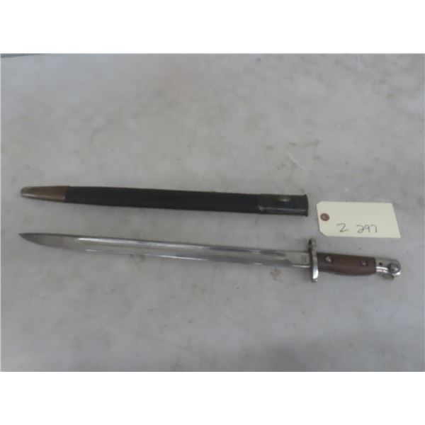 Lee Enfield Bayonet – 22" Long, w/ Scabbard