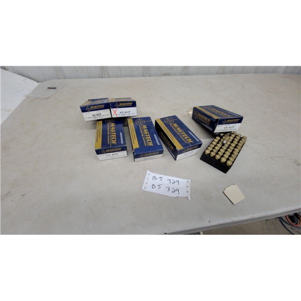 Magtech .45 ACP 230-Grain Full Metal Jacket Ammunition, 300 Rounds