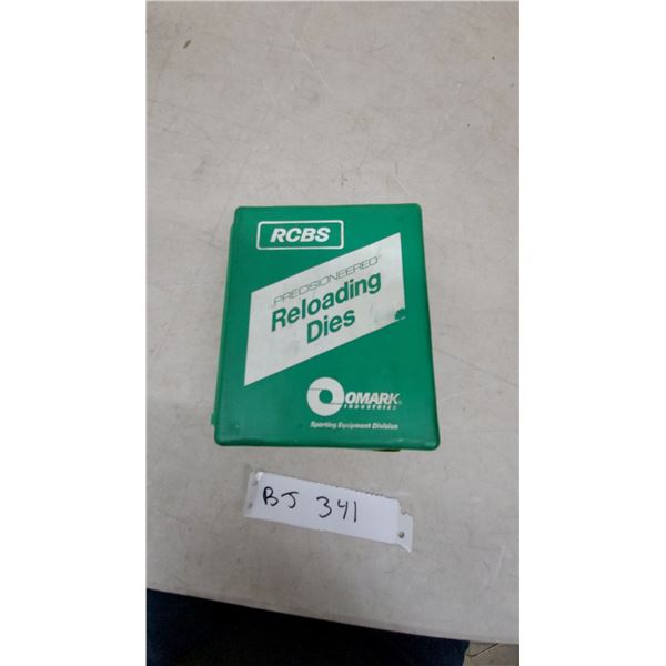RCBS Precisioneered Reloading Die Set, 8x68 S Caliber, Part No. 43301, 1977