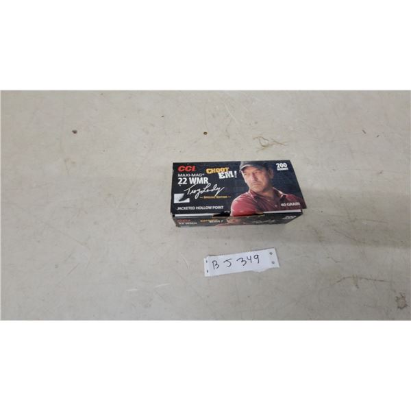 CCI Maxi-Mag 22 WMR 40-Grain JHP, Troy Landry Special Edition, 200 Rounds