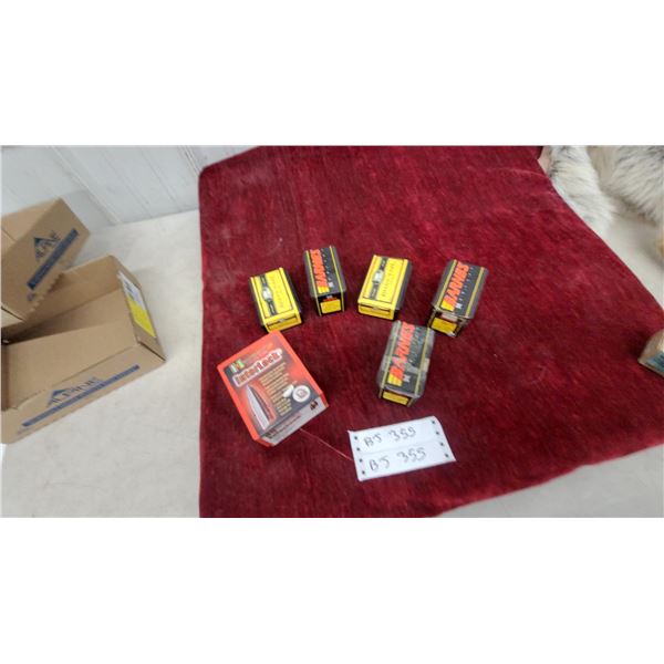 Hornady Interlock .338 250 Gr. SP-RP and Barnes .338 Boat-Tail Bullets