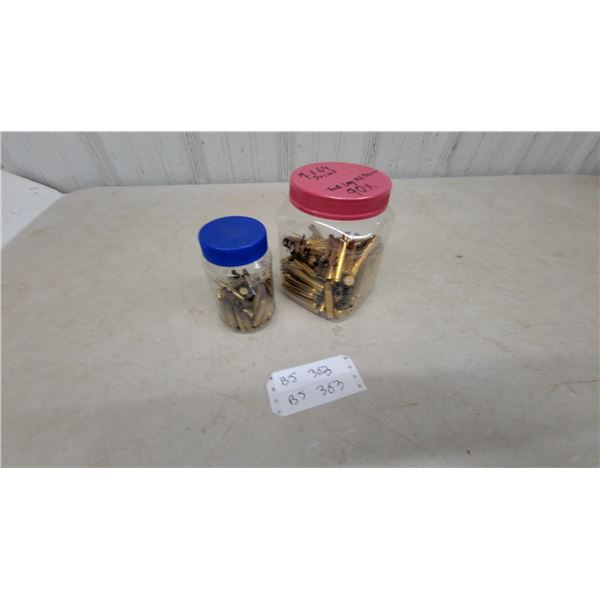 7x64mm Brenneke Primed Brass Cases (93) and .223 Remington Cases