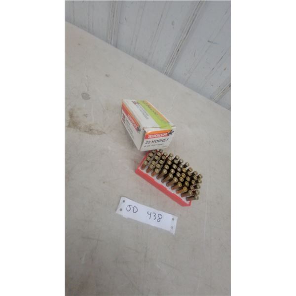 Winchester Super-X 22 Hornet 45-Grain Soft Point Rifle Cartridges, 35 Rounds