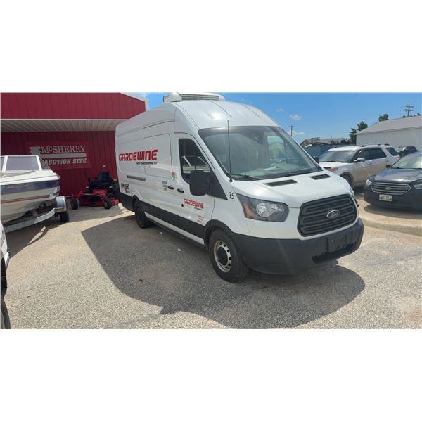 2019 Ford Transit Van. Has Reefer Unit. Not Safetied. Has TOD.