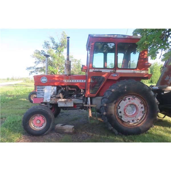 Massey Ferguson 1080 Diesel Cab Tractor, Hi/Lo Multi-Power, Add-On 3PH, 540 PTO, Dual Hyd