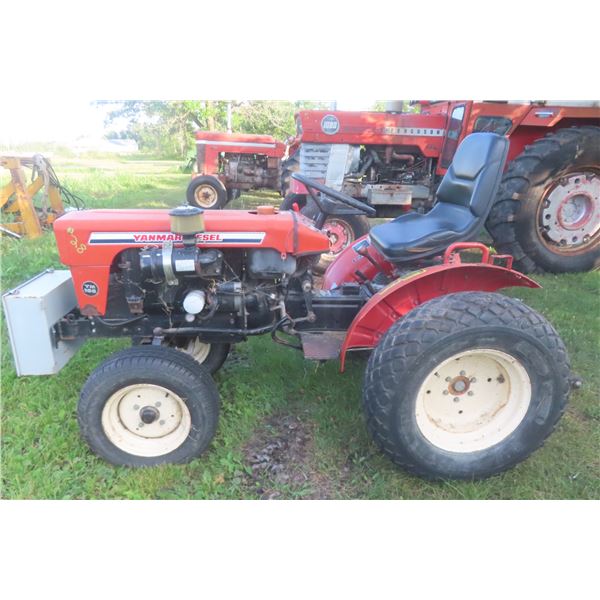Yanmar YM165 Diesel Tractor, Std. Trans., 3PH, 540 PTO, Turf Tires, Only 413 Hrs, S/N 20789