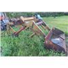 Image 10 : Demkiw Mfg. Front End Loader w/ 80" Bucket and Tractor Mounts off MF 185