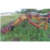 Image 1 : Demkiw Mfg. Front End Loader w/ 80" Bucket and Tractor Mounts off MF 185