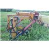 Image 8 : Demkiw Mfg. Front End Loader w/ 80" Bucket and Tractor Mounts off MF 185