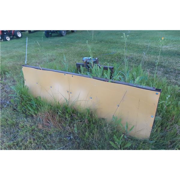 Homemade Front Mount 7' Snow Dozer w/ Electric Winch