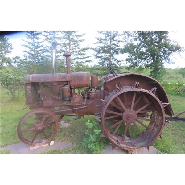 Cockshutt Hart-Parr All Steel Tractor, Not Running