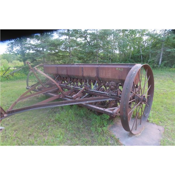 Massey Harris 20-Run Seeder, All Steel