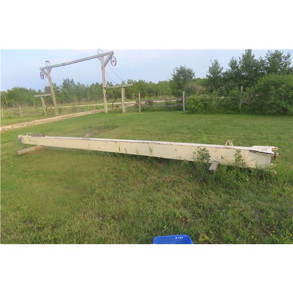Crane Jib, 24' Long w/ 18' Extension, Total Length 42', w/ Stinger