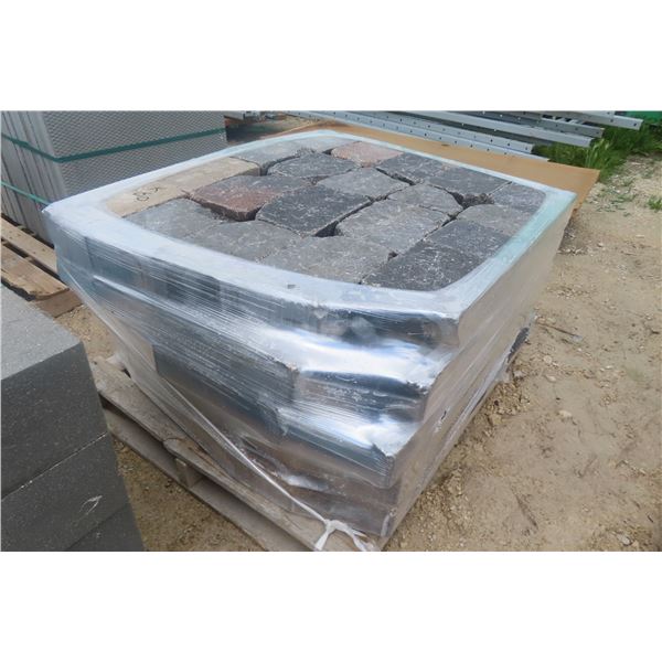 100 Patio Stones, Approx 4" × 8" × 12"