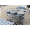 Image 1 : 54 Round Cement Pads, 16" Diameter × 3" Thick