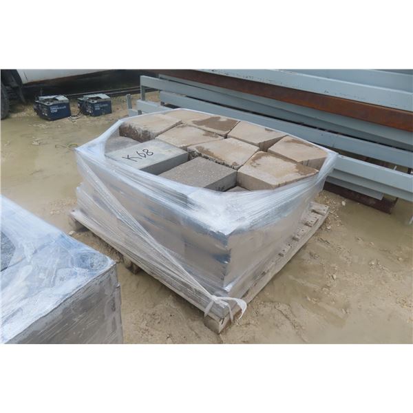 Approx 82 Patio Stones, 2 Types – 2½" × 8" × 11" and 4" × 10" up to 11"