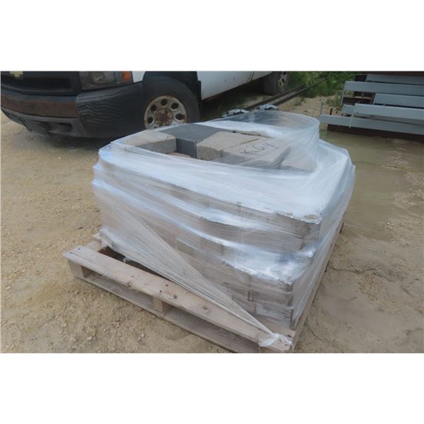 Approx 130 Patio Stones, 2½" × up to 8½" × 7½"