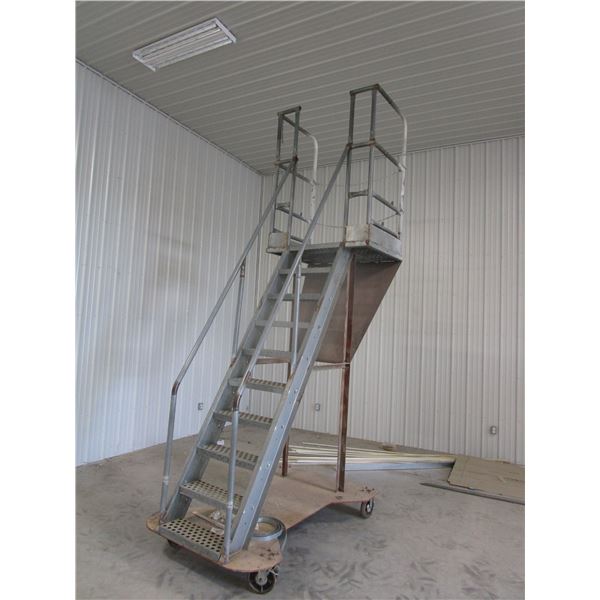 Metal Stairs for Pallet Racking Access