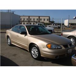 2004 Pontiac Grand Am Vin. 1G2NF52E14C135202 Mileage 67496 Automatic, AC, Stereo CD Player, Power Wi