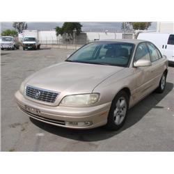 2000 Cadillac Catera Vin. W06VR54R8YR009944 Mileage 80950 Automatic, AC, Stereo/Tape Player