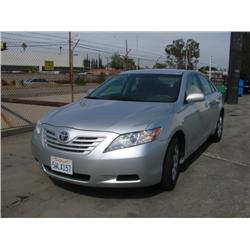 2007 Toyota Camry Vin. 4T1BE46K67U100015 Mileage 51748 Automatic, AC, Stereo/CD Player, Fully Loaded