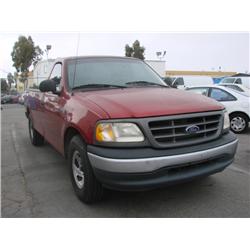 2000 Ford F150 Vin. 1FTZF1722YNBB3788 Mileage 107993 Manual Transmission
