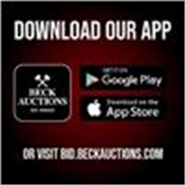 Get the Beck Auctions Bidding App Today!