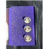 Image 4 : 2022 Royal Canadian Mint Queen Elizabeth II 3-Pc Silver $20 Coin Set