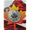 Image 4 : 2017 $3 Fine Silver Coin and 1966 Canadian Silver Dollar