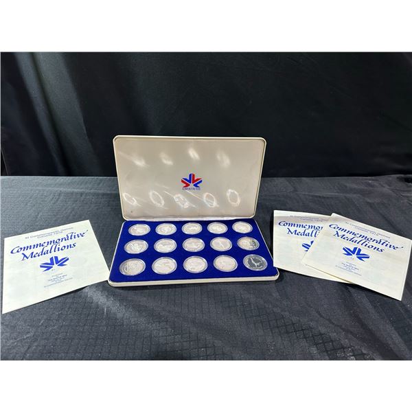 1978 XI Commonwealth Games 99.99% Pure Silver Commemorative Coin Set